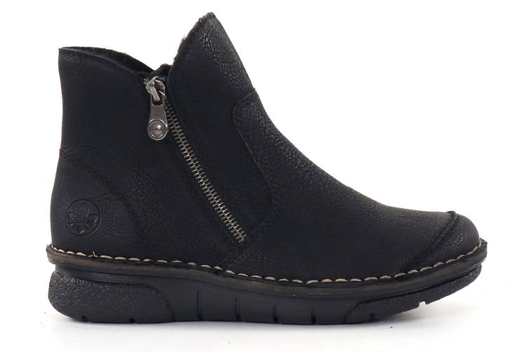 134349 Rieker Ankle boots 73357-00 black - Women's ankle boots - 134349 - 1