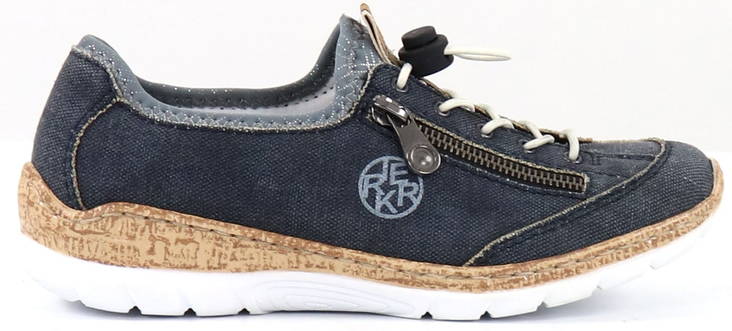 Rieker Sneakers N4263-16, blue - Rieker women`s sneakers - 130139 - 1