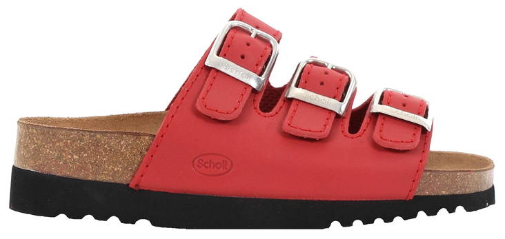 Scholl Mules Rio wedge, Red - Women's work shoes - 120949 - 1