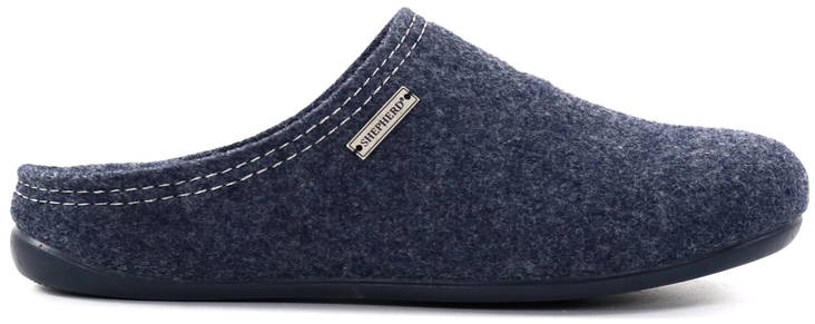Shepherd Slippers Cilla navy - Women's slippers - 127759 - 1