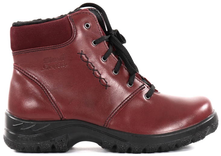 Sievi Ankle Boots Aila XL, Wine Red - Women's ankle boots - 132249 - 1