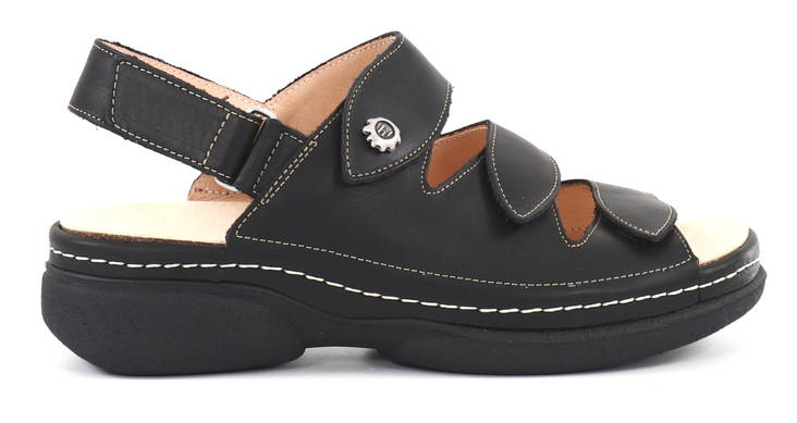 Think! Sandals Cambio 000072-0000, Black - Women's work shoes - 110259 - 2