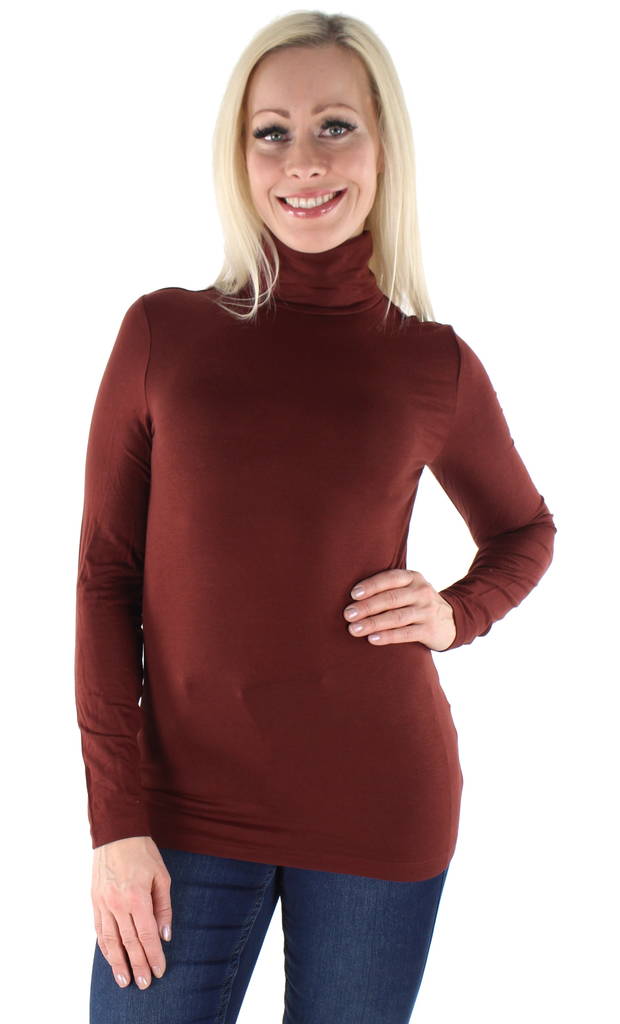 Vero Moda Shirt Ava Lulu rollneck - Women's long sleeved shirts - 124829 - 1