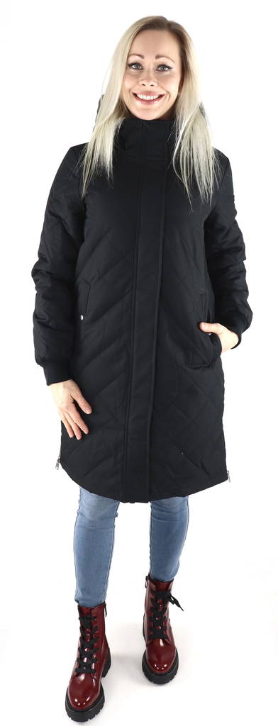 Vero Moda Coat 3/4, black - Women's winter jackets - 131789 - 1