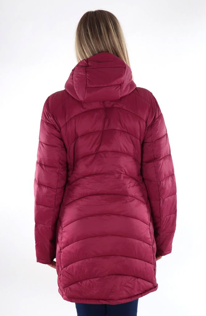 Vila Lightweight Quilted Jacket beet red webstore