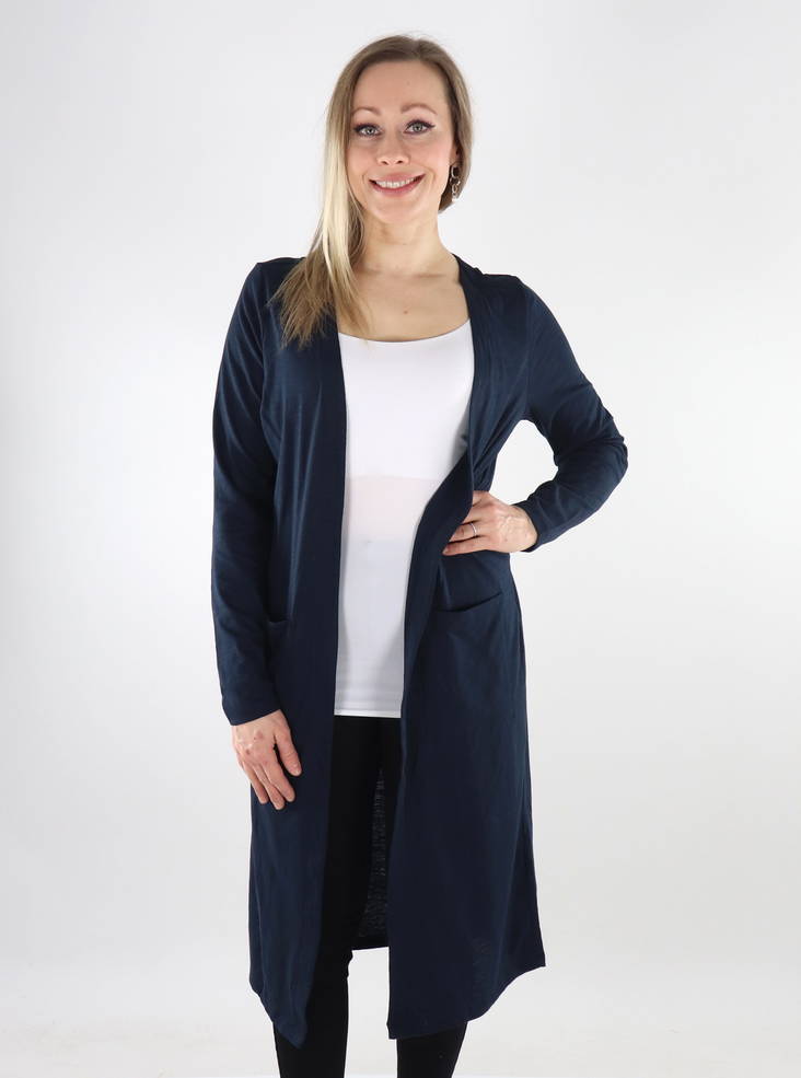 Vila women's cardigan Knee navy blazer - Women's knitwear - 135339 - 1