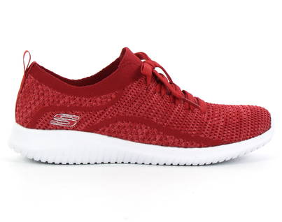 skechers ultra flex red