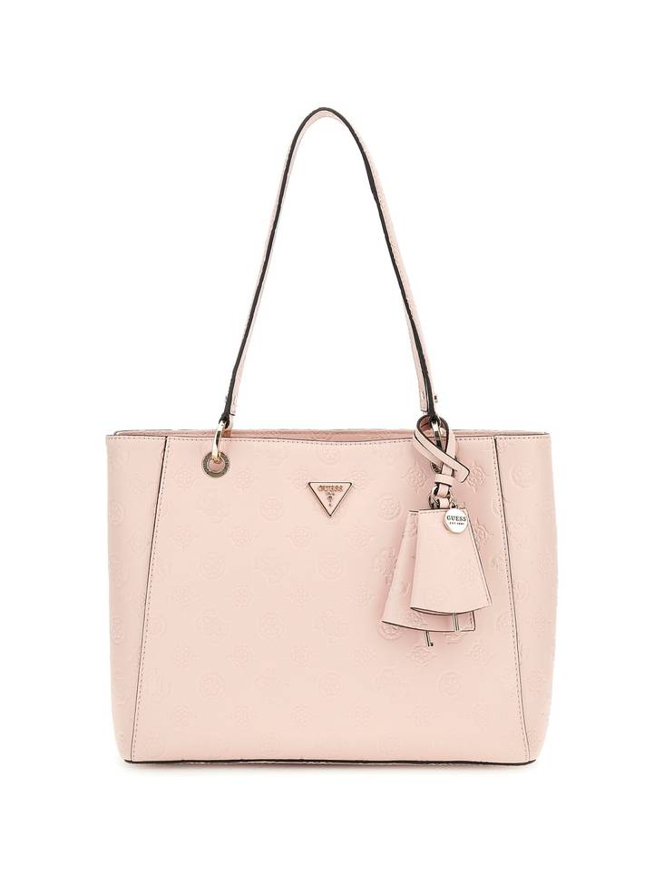 Guess Bag Jena pale pink logo - Handbags - 135789 - 1