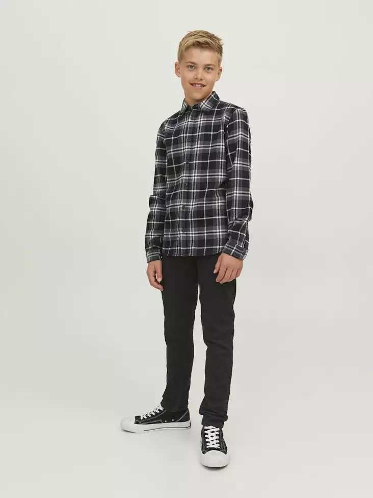 Jack&Jones Junior boys Slim fit jeans Glenn MF072 black - Men's jeans - 136329 - 1