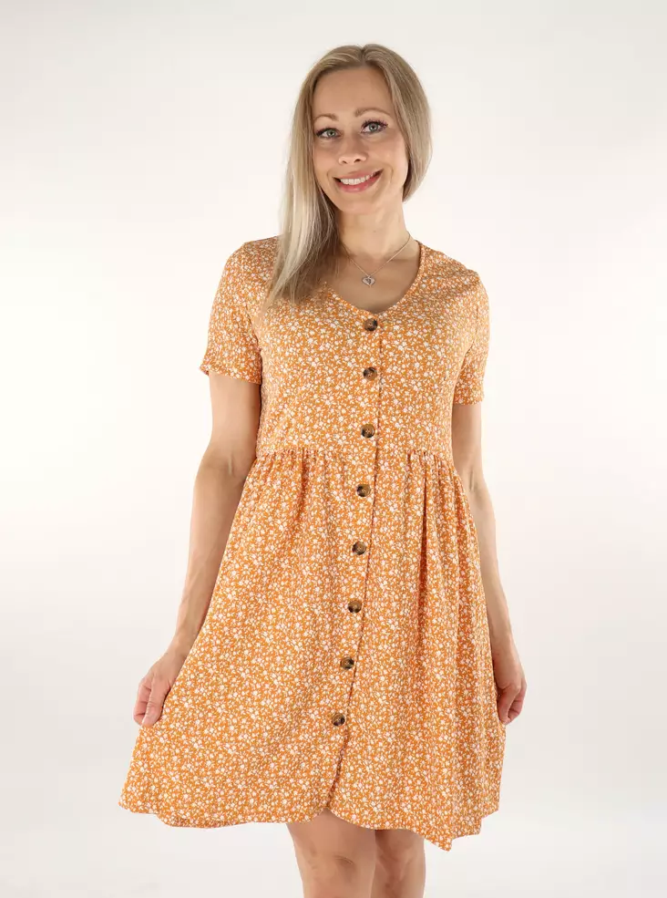 Vero Moda Dress Button buckthorn brown - Dresses and tunics - 136419 - 1