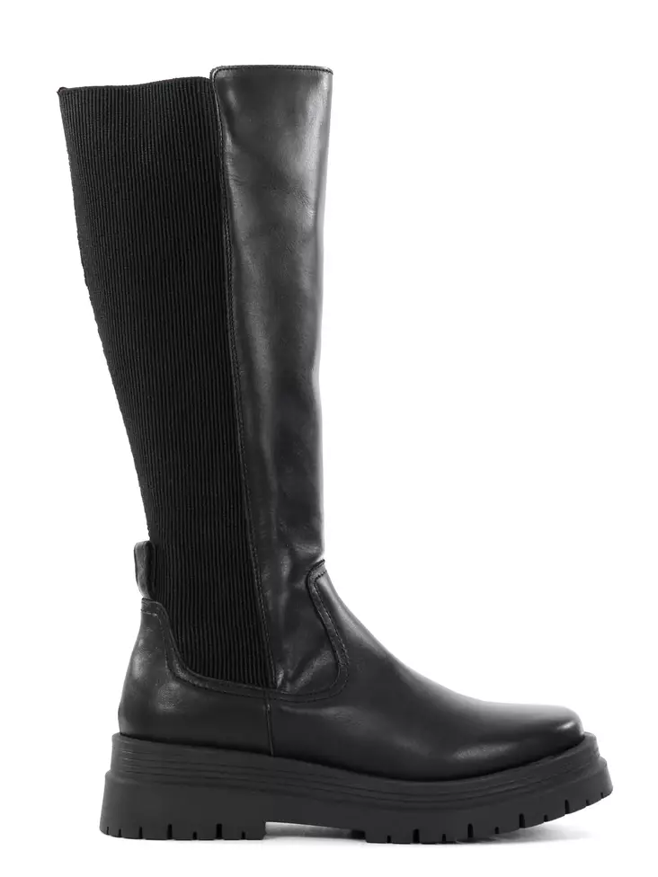 Musse&Cloud women's leather boots 2903724/BLK Julieta black - Women's boots - 136679 - 1