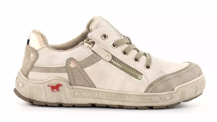 Mustang Women's Walking Shoes 1290-302-243 Ivory - Women's walking shoes - 136849 - 1