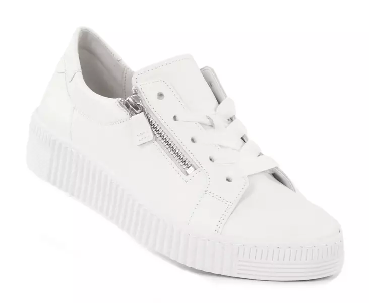 Gabor women's genuine leather sneakers 6333421 weiss uni - Women's sneakers - 138509 - 1