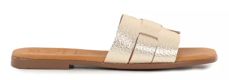 Oh! My Sandals women's flip-flops 5550 Doya champagne - Women's mules - 138779 - 1