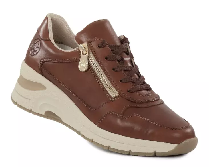 Rieker wedge sneakers N9301-25 brown - Rieker women`s sneakers - 138959 - 1