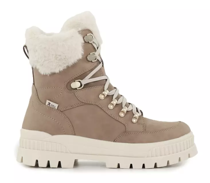 Rieker women's ankle boots W2174-20 beige - Rieker ankle boots - 139239 - 1