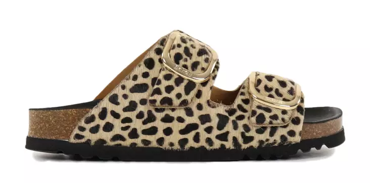 Scholl Mules Noelle Leopard - Women's mules - 140589 - 1