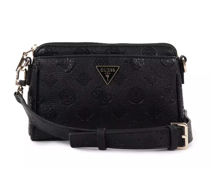 Guess shoulder bag Cresidia II Mini black logo - Handbags - 140109 - 1