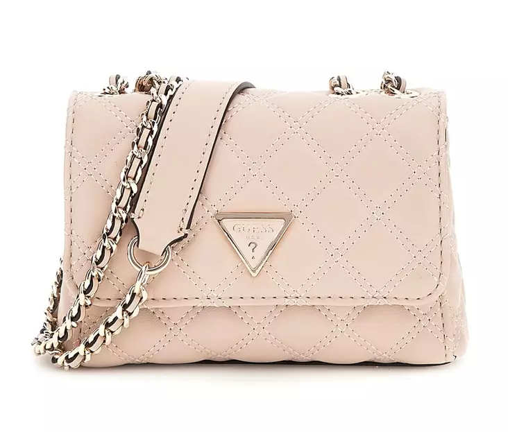 Guess shoulder bag Giully QG874874 light beige - Handbags - 136459 - 1