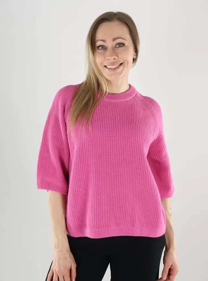 JJXX cotton sweater Twist fiji flower - Women's knitwear - 140159 - 1