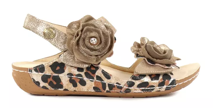 Laura Vita women's sandals Linao 15 bronze - Women's sandals - 137969 - 1