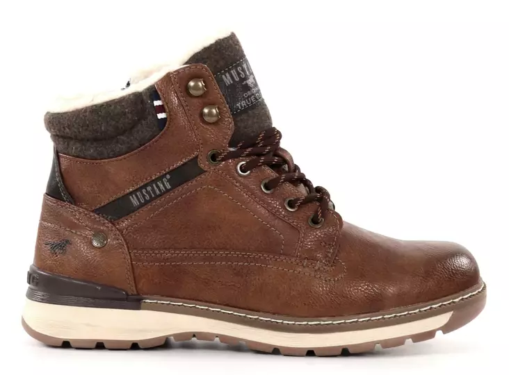 Mustang Men's Ankle Boots 4141-610-307 Cognac - Men's ankle boots and boots - 137509 - 1