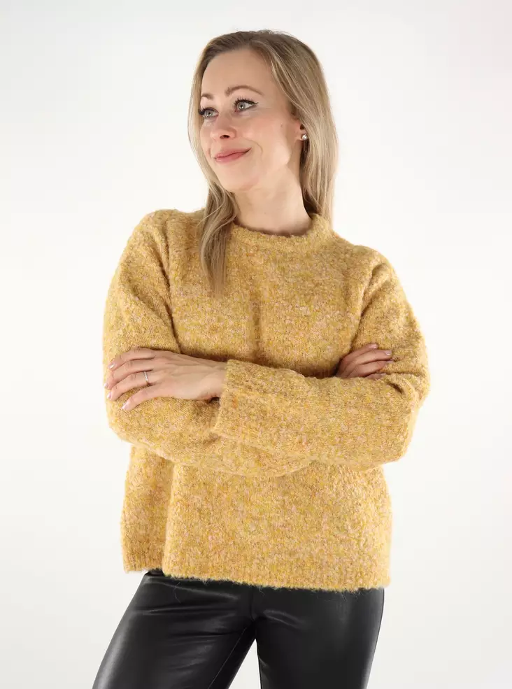 Only women's sweater O-Neck fall leaf - Women's knitwear - 137059 - 1