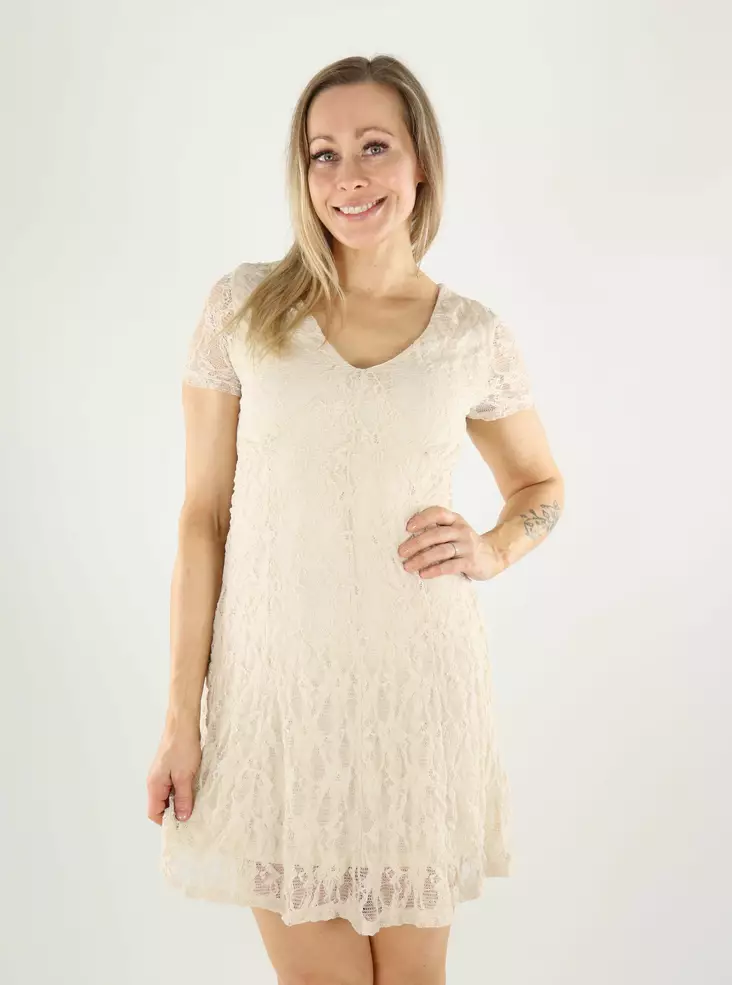 Only Dress v-neck birch - Dresses and tunics - 140719 - 1
