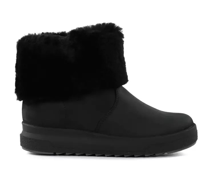 Pomar Paljakka women's GORE-TEX® Ankle boots black nubuk/fur - Women's ankle boots - 137299 - 1
