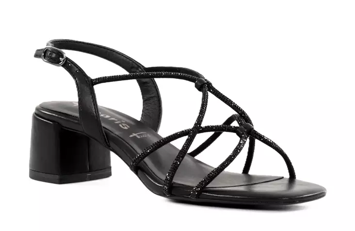 Tamaris party sandals 28236-42 black - Tamaris women`s sandals - 138199 - 1