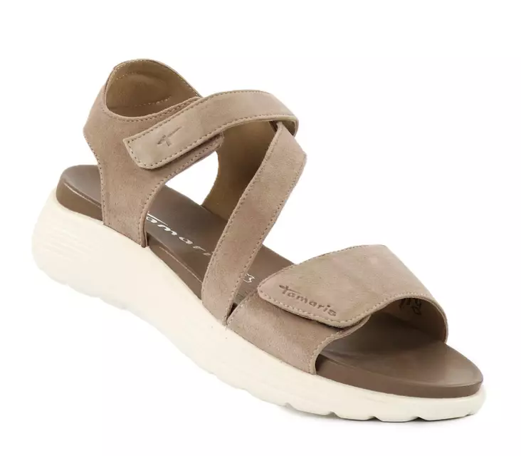 Tamaris women's sandals 28228-44 taupe - Tamaris women`s sandals - 138259 - 1